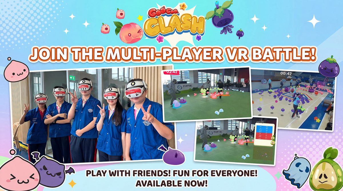 The Fortal team invites you to the multiplayer VR battle